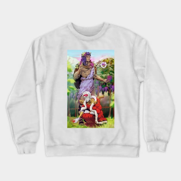 Dionysus Cute Crewneck Sweatshirt by GEULISPISAN